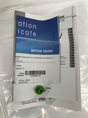 Mettler Toledo 61043217 Weigh Module SWB505 SS 550KG/1.25K, w/ Calibration Cert.