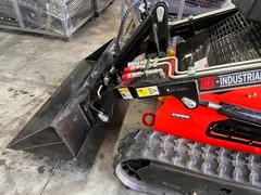 880KG Mini Skid Steer Stand-On Track Loader 23HP Gas RATO Engine 2 Pumps Compact
