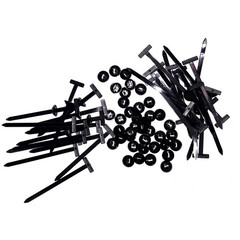 50pcs Nylon Universal Cable Tie Buckle Heavy Duty Self-Locking Free Shipping