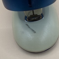 ACCO Brands Inc. Swingline Transparent Blue Desktop Stapler Works RARE Y2K