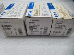 Lot of 10- Eaton Color Coded Locking Plugs Red, Yellow, Blue, Orange, Gray *NEW*