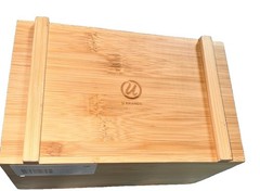 UBrands Bamboo Desk File Folder Organizer Paper 4 Slots Home Office Storage