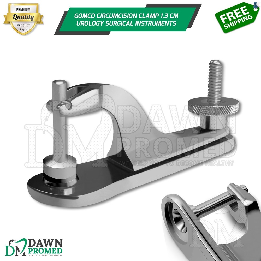 Gomco Circumcision Clamp 1.3 cm Children Boys Urology Surgical Inst German Grade