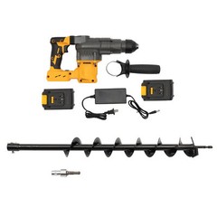 Cordless Rotary Hammer Drill 21V with Brushless Motor & Long Battery Life