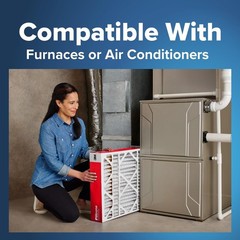 Filtrete 20x20x4 AC Furnace Air Filter, MPR 1000, MERV 11, 20x20x4, White