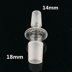 NEW | 18mm Male to 14mm Male Glass Adapter | FREE SHIPPING | US SELLER