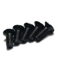 M3 M4 M5 M6 Black Steel Phillips Cross Recessed Countersunk Flat Head Screw Bolt