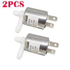 2Pcs DC 12V Mini Electric Solenoid Valve Normally Closed Water or Air Valve NEW