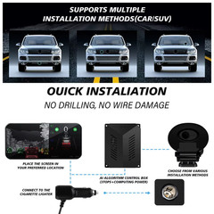 Thermal Imaging Camera Night Vision for Cars 256×192 Pixels 6.25″ Display AI Col