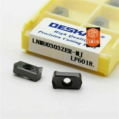 LNMU0303ZER-MJ LF6018 Fast feed carbide milling ENR03 insert Rapid metal removal