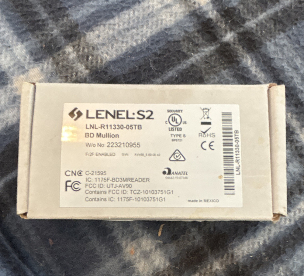 LenelS2 LNL-R11330-05TB BD Mullion RFID Reader Module