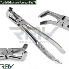 Surgical Tooth Extraction Forceps Fig.79 Dental Lower Wisdom Extracting Pliers