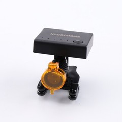 HUGOOHOME 3W Wireless Dental LED Headlight with Optical Filter for Dental Loupes