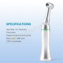 10:1 Dental Endo Reciprocating Handpiece Contra Angle fit for Engine Hand Files