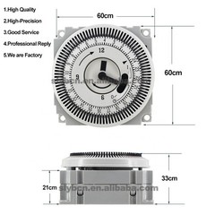 Clock & Defrost timer 24 Hours SL189 – 17469 Dual-V 110-220 50/60Hz Auto off