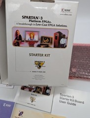 Xilinx Spartan 3 Platform FGPA’s Starter Kit 4-Digit Board – New and Unused