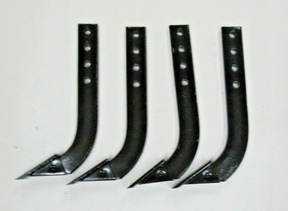 (4) 18″ BOX BLADE SHANK TEETH 4 HOLE 3/4″ X 2-1/2″ WIDE 5/8″ PIN HOLES, FITS ++