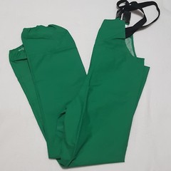 River City Sz M Overalls Protective Wear FLAME RESISTANT Green Rain PVC Tested