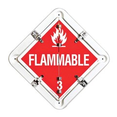 LABELMASTER 81-8WFO Full Frame Flip Placard Holder,13-1/2″ H 35ZG68