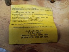 C & D Tool AC Schrader Valve Core Remover Installer 1/4 in Flare MAC USA