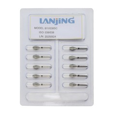 Multi-Use Dental Diamond Burs FG 811/038SC Occlusal Barrel Super Coarse Grit