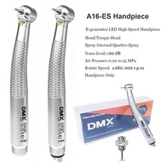 DMXDENT A16 Dental E-Generator High Speed Handpiece Rotor Air Turbine 2/4 Holes
