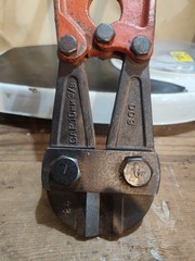 Used 600 Cap 10mm 3/8 24” inch Bolt Cutters / Cable Cutters Hand Tool