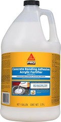 Concrete Adhesive Glue 1-Gallon White Bonding Mix for Masonry & Mortar