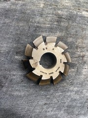 Brown and Sharp Involute Gear Cutter #5 5P 21-25 Teeth 1” arbor