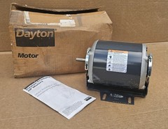 Dayton 6K722A Split Phase Motor 1/4 HP 115 Volt 1725 RPM 1ph