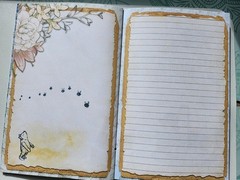 Junk Journal Booklet “WINNIE THE POOH” Retro Classic Storybook Style LG 9×6 40p