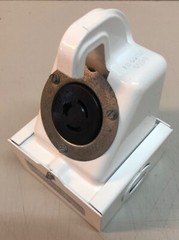NEW — Lithonia Lighting TPH277U Through-Wire Fixture Mount Power Hook — 277V