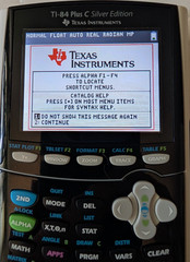 Texas Instruments TI-84 Plus C Silver Edition Graphing Calculator Black Working