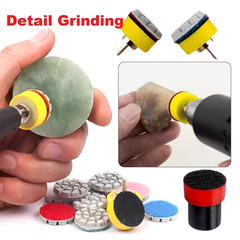 1 Inch 25mm Mini Diamond Polishing Pad Set 14Grit Water Sanding Discs 50 10000