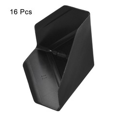 16Pack Corner Protector PP Plastic 3″ x 3″ x 3″ for Carton Black