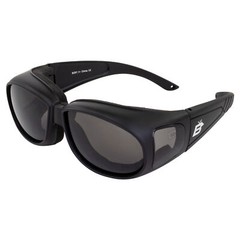 Birdz Swallow Foam Padded Fits Over Most Prescription Eyewear Glasses Smoke Lens