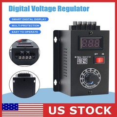 DC Motor Speed Regulator 6V-90V Digital LED PWM Motor Controller Switch Reverse