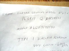 NORTON BLUEFIRE SURFACE GRINDING WHEEL 8″X1″W/5/8″ HOLE – MANUF#66253198590 NEW!