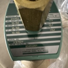 ASCO RedHat Electric Solenoid Valve 8345G001 2-Way/2-Position