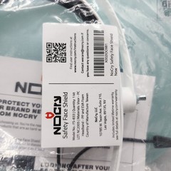 Nocry Premium Safety Face Shield for Grinding and Cutting — Clear Anti-Fog – NEW