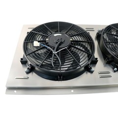 14 Electric Radiator Fan Aluminum Shroud Chevy GMC C/K 1500-3500 5.7-7.4V8 88-00