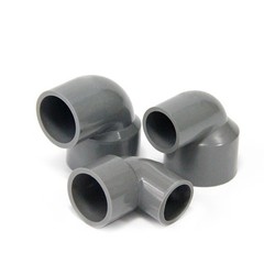 PVC 3Color Reducing Fitting 90° Elbow Reducer Connector Socket Coupling 20~110mm