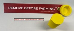 PTO Cover 6 Spline – for tractors with a 6 spline PTO shaft