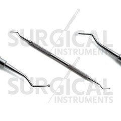 3 Spoon Excavator Double Ended Restorative Stainless Steel Dental Instruments