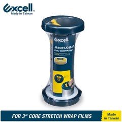 Excell Hand Saver Stretch Wrap Dispenser 3″ Core, Adjustable Brake