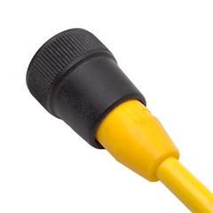 Banner MBCC-412 25226 Single Ended Cordset, 9A 300V, 4-Pin 7/8in Mini QD, 6ft
