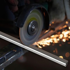 1 Inch (25mm) OD Round Metal Pipe, 304 Stainless Steel Tubing, 1″ OD, Silver