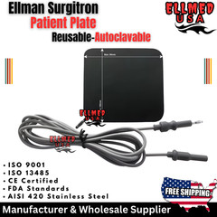 Ellman Surgitron Monopolar Patient Plate Reusable-Autoclavable CE Approved Plate