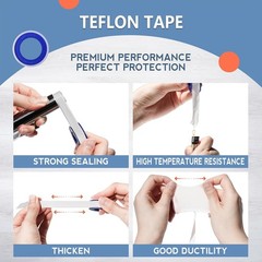 20Rolls Plumbers Tape,Pipe Sealing & Plumbing Thread Tape PTFE Water Sealant