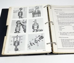 Vintage Massey Ferguson Manual MF300 Crawler Loader & Buyers Guide As Is Read